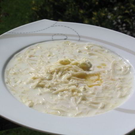 Рецепт Молочного супа-лапши