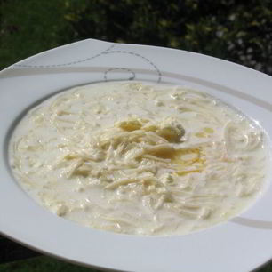 Рецепт Молочного супа-лапши