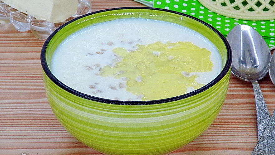 Рецепт молочного супа перлового