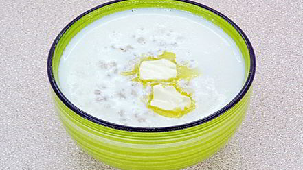 Рецепт молочного супа перлового