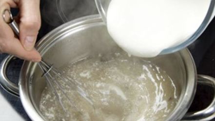 Рецепт молочного супа с чаем