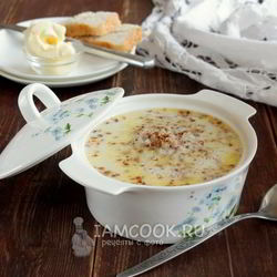 Рецепт Молочного супа с гречкой