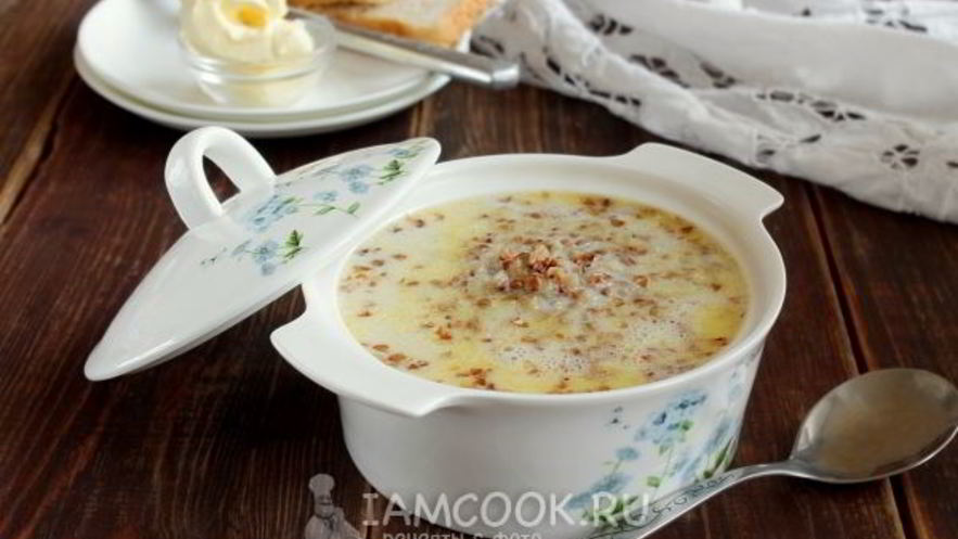 Рецепт молочного супа с гречкой