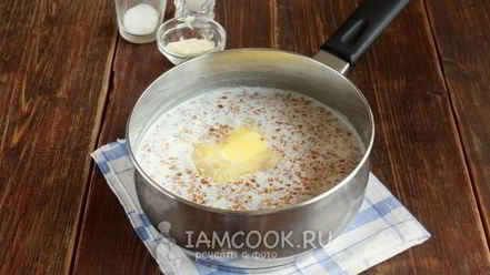 Рецепт молочного супа с гречкой
