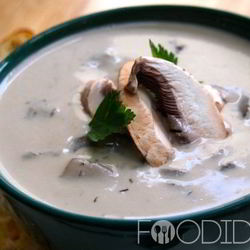 Рецепт Молочного супа с грибами