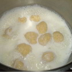 Рецепт Молочного супа с картофельными клецками