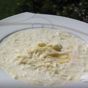 Рецепт Молочного супа с лапшой