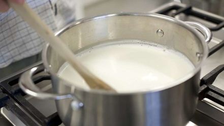 Рецепт молочного супа с морепродуктами