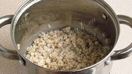 Рецепт молочного супа с перловой крупой