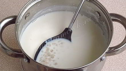 Рецепт молочного супа с перловой крупой