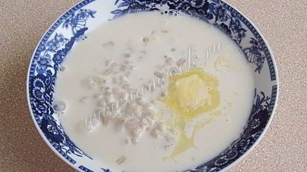 Рецепт молочного супа с перловой крупой