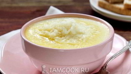 Рецепт Молочного супа с рисом