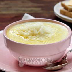 Рецепт Молочного супа с рисом