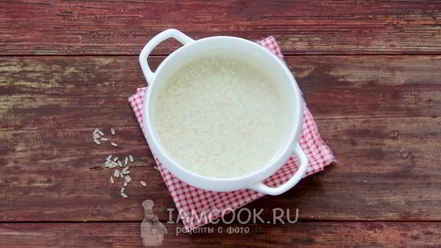 Рецепт молочного супа с рисом