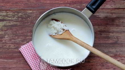 Рецепт молочного супа с рисом