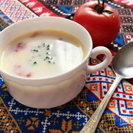 Рецепт Молочного супа с томатами