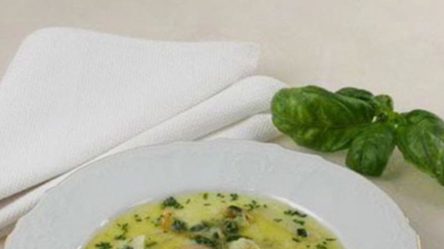 Рецепт молочного супа с цветной капустой