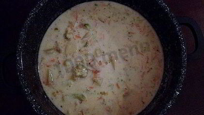 Рецепт Овощного молочного супа