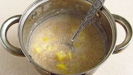 Рецепт супа молочного из ячневой крупы по-латышски