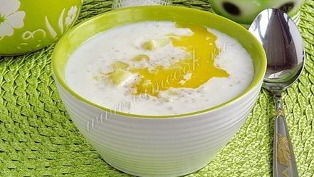 Рецепт супа молочного из ячневой крупы по-латышски