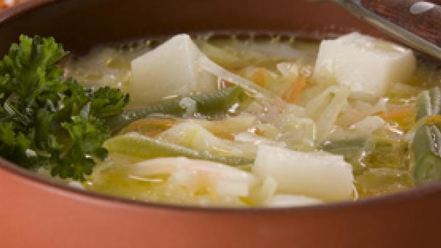 Рецепт супа молочного с овощами