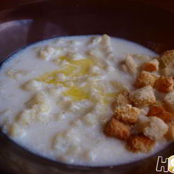 Рецепт Супа молочного с цветной капустой