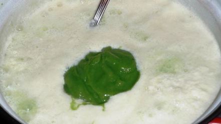 Рецепт сырно-молочного суп с брокколи