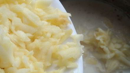 Рецепт ванильно-молочного суп с кускусом