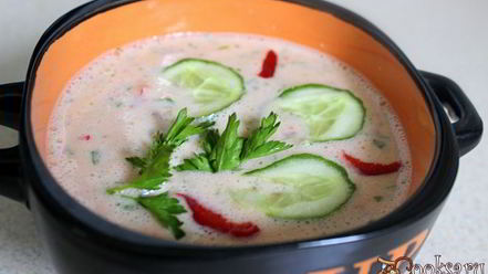 Рецепт болгарской окрошки