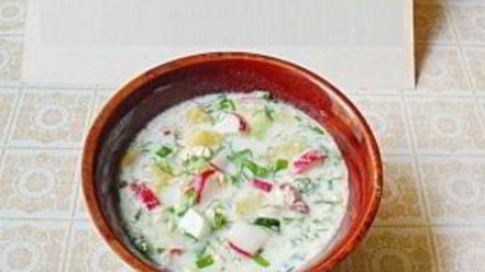 Рецепт днестровской окрошки