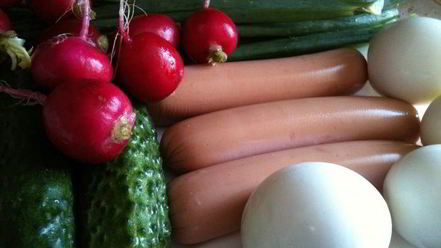 Рецепт кефирной окрошки для окрошки