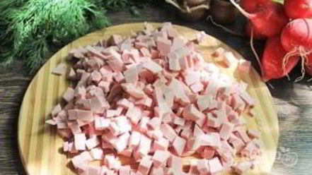 Рецепт классической окрошки на квасе