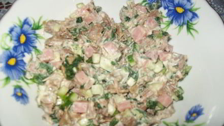 Рецепт окрошки богатой