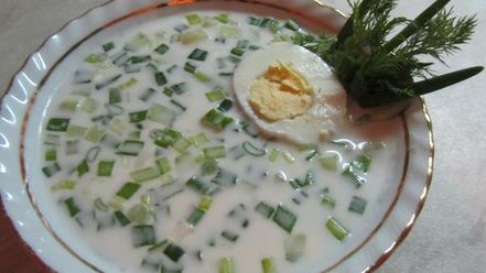 Рецепт окрошки из басни лисица и журавль