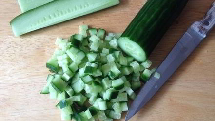 Рецепт окрошки-мохито