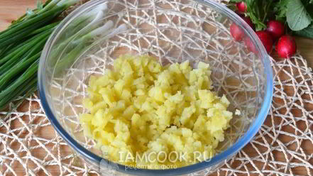 Рецепт окрошки на айране