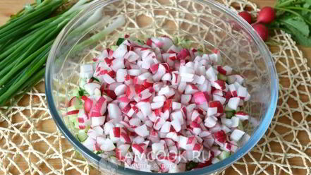 Рецепт окрошки на айране