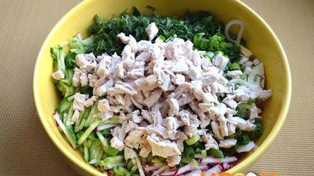 Рецепт окрошки на кефире