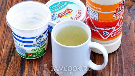 Рецепт окрошки на курином бульоне