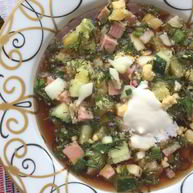 Рецепт Окрошки на квасе