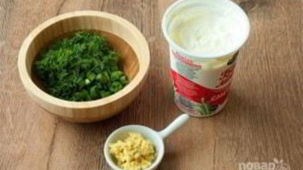 Рецепт окрошки на минералке и сметане