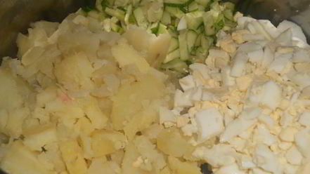 Рецепт окрошки на свекольном отваре