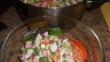 Рецепт окрошки на свекольном отваре