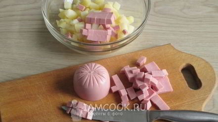 Рецепт окрошки на воде с майонезом и уксусом