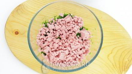 Рецепт окрошки на воде с уксусом