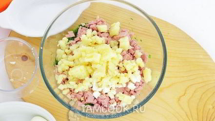 Рецепт окрошки на воде с уксусом