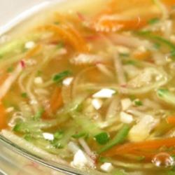 Рецепт Окрошки овощной