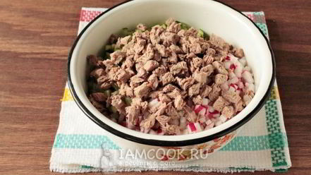 Рецепт окрошки с говядиной