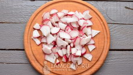 Рецепт окрошки с колбасой на уксусе