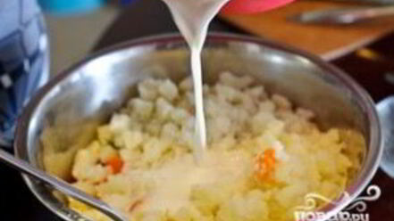 Рецепт окрошки с сосисками